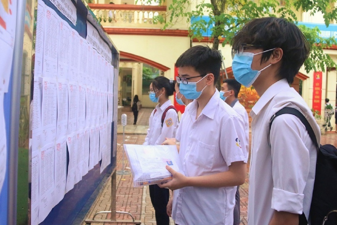 Học sinh tham gia thi tốt nghiệp lấy điểm xét tuyển Đại học năm nay