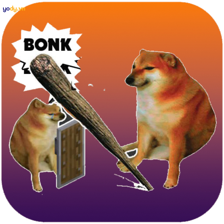Ảnh meme Cheems bonk hài