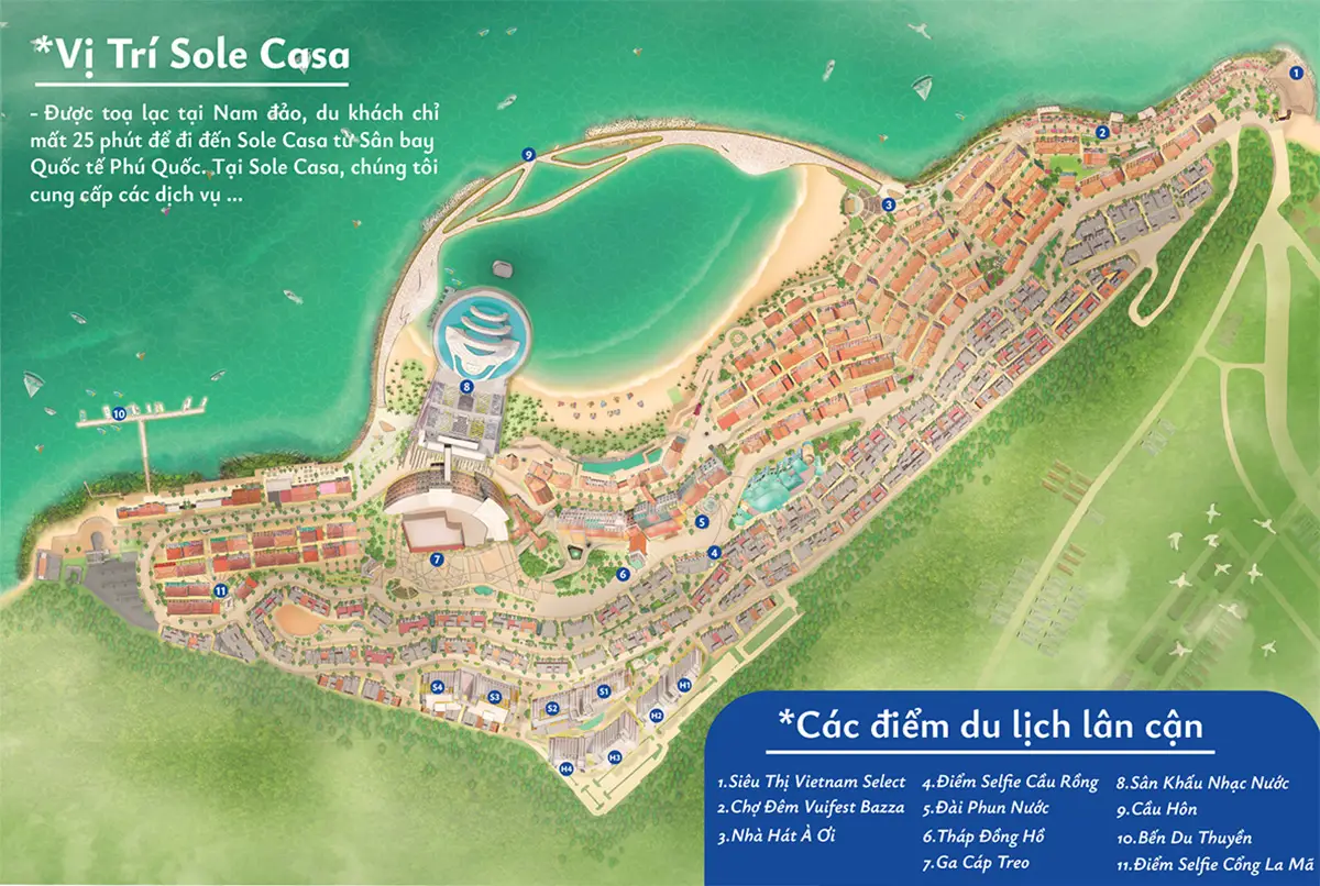 Vị trí Sole Casa