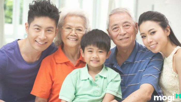 cách gọi cô dì chú bác trong gia đình