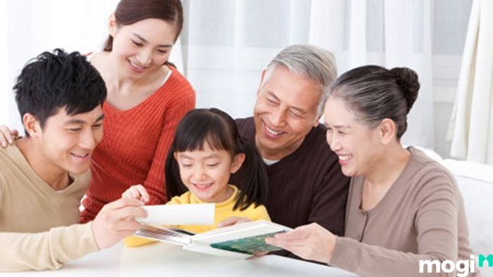 cách gọi cô dì chú bác trong gia đình