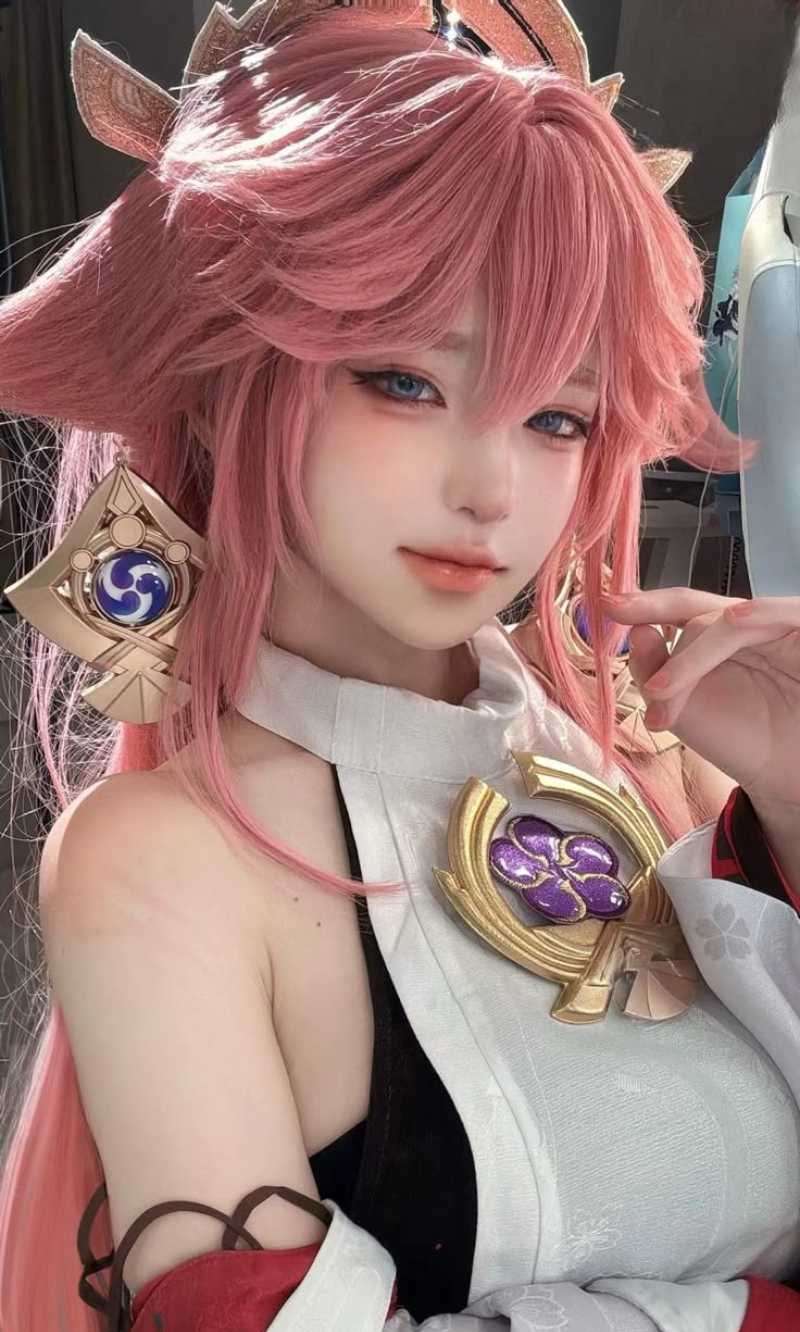 Cosplay Yae Miko xinh đẹp