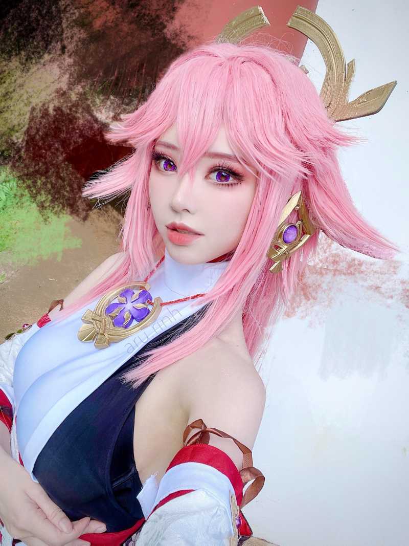 Cosplay Yae Miko xinh đẹp gợi cảm