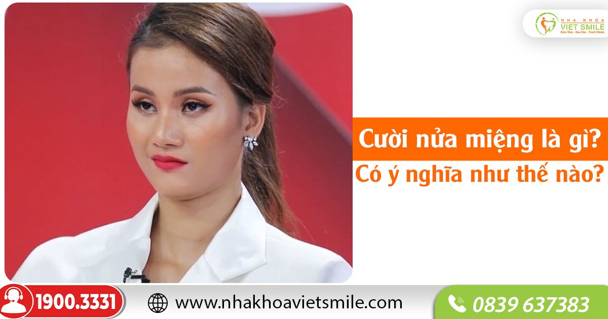 Ý nghĩa của cười nửa miệng