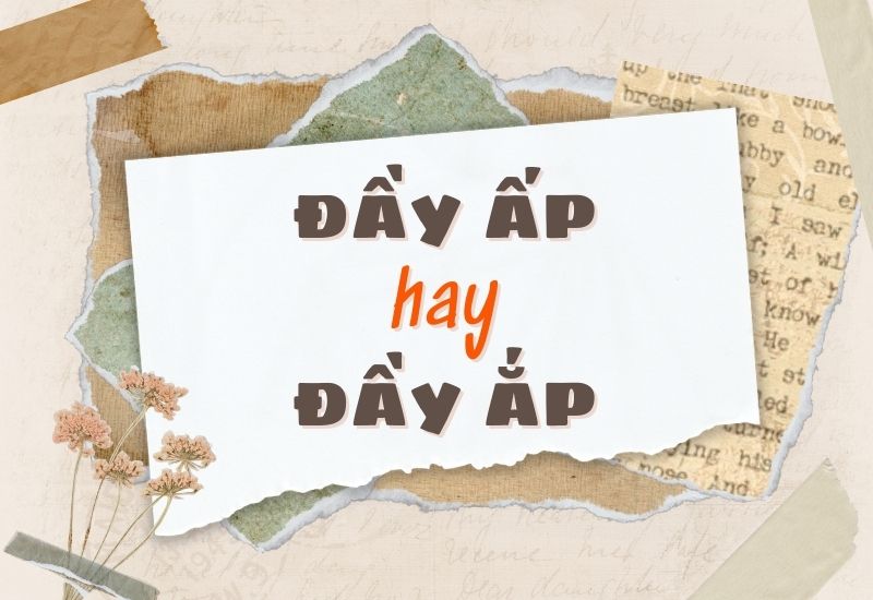 Đầy ấp hay đầy ắp đúng chính tả?