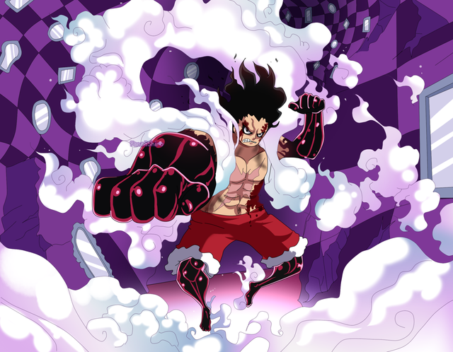 Hinh Anh Luffy Cuc Ngau Voi Khi Thoat Ra