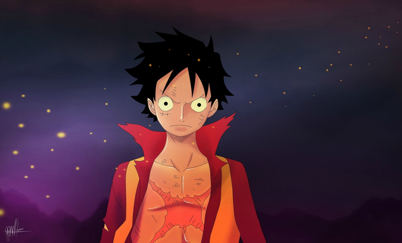 Hinh Anh Luffy Va Bau Troi Huyen Dieu
