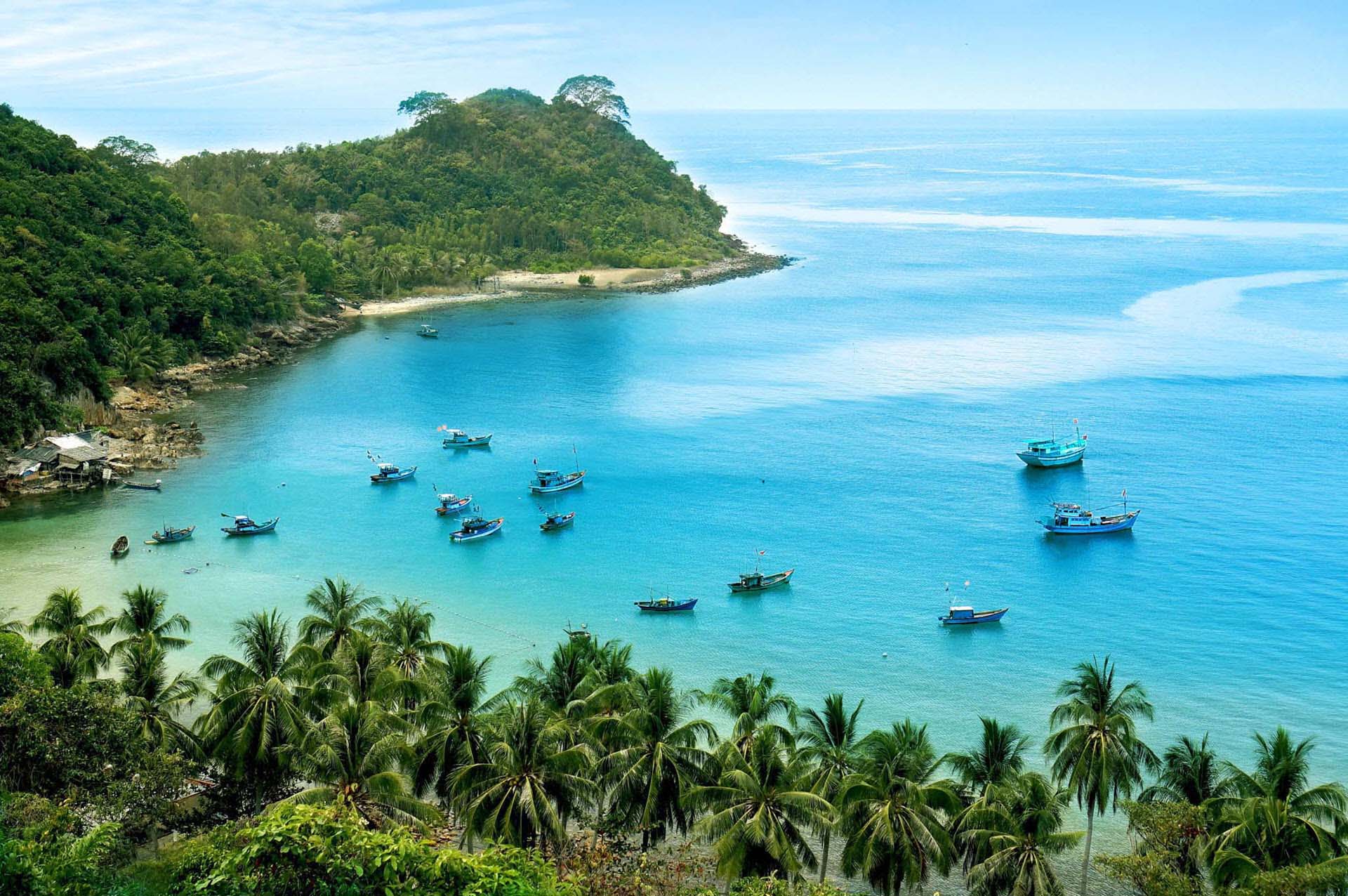 Cảnh đẹp đảo Nam Du Việt Nam