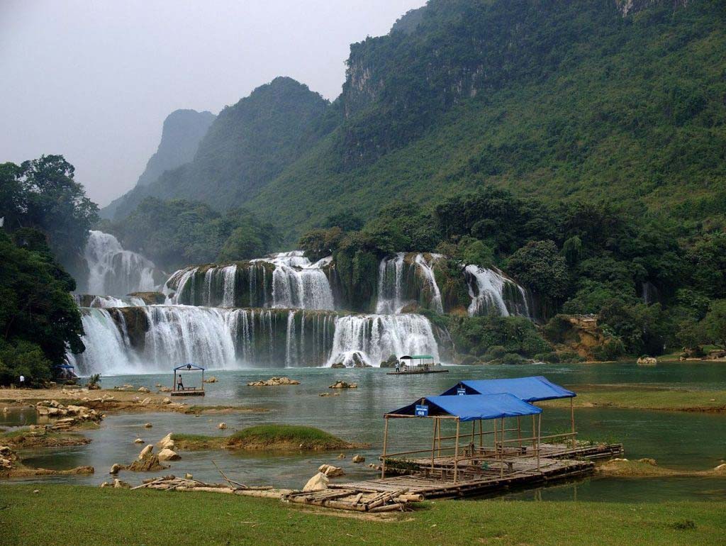 Cảnh đẹp thác nước Việt Nam