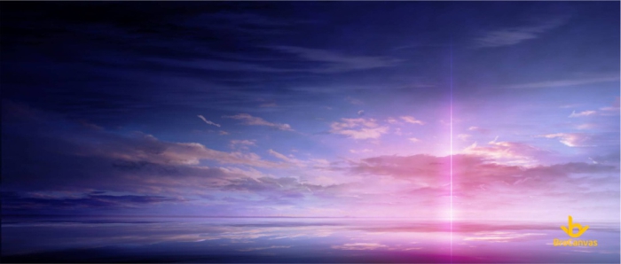 ảnh anime phong cảnh ánh dương