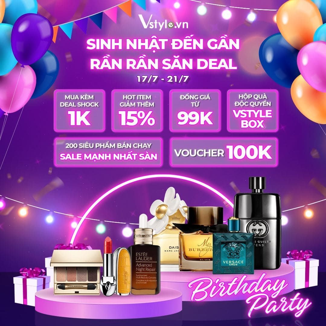 Banner khuyến mãi điển hình