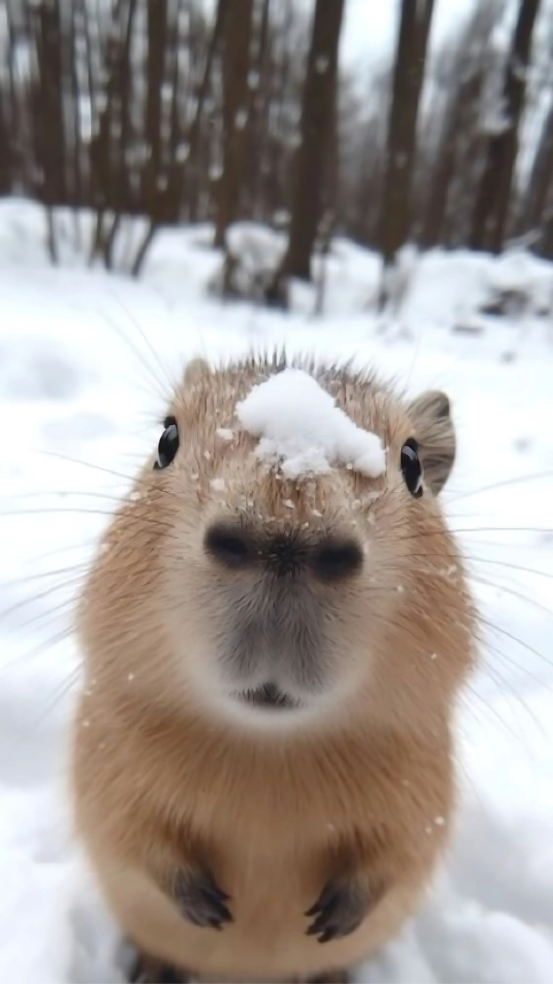 ảnh nền cute điện thoại capybara dễ thương