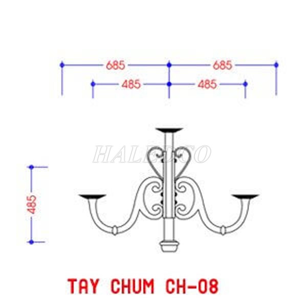 Tay chùm CH08