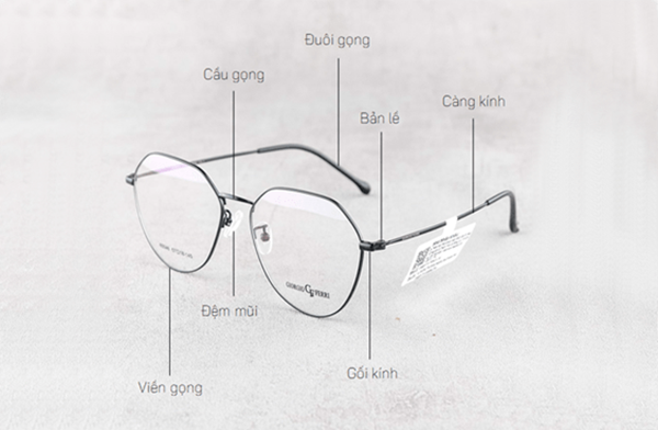 Kính tròn nam Hàn Quốc phong cách thời trang, giá rẻ