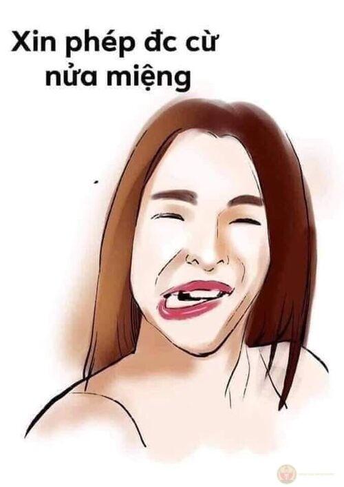 Linda cười meme
