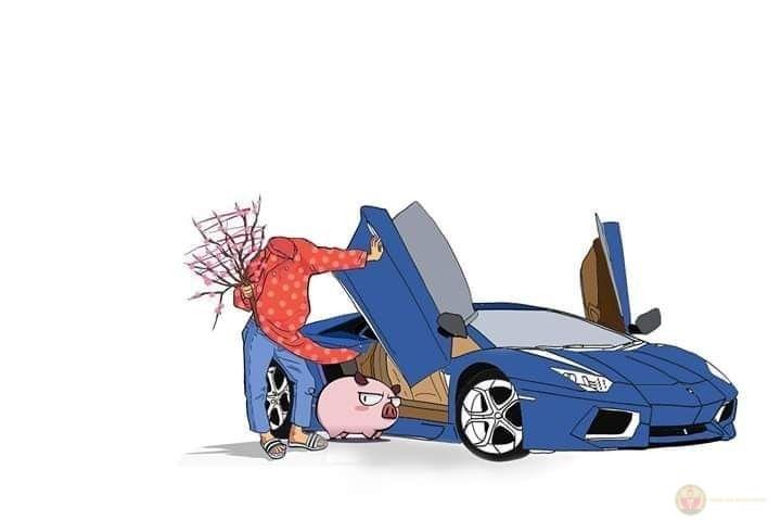 Meme Tết ngộ nghĩnh giúp mọi người cảm nhận trọn vẹn niềm vui