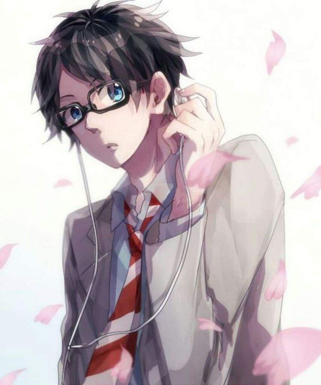 Hình ảnh anime nam học sinh cute