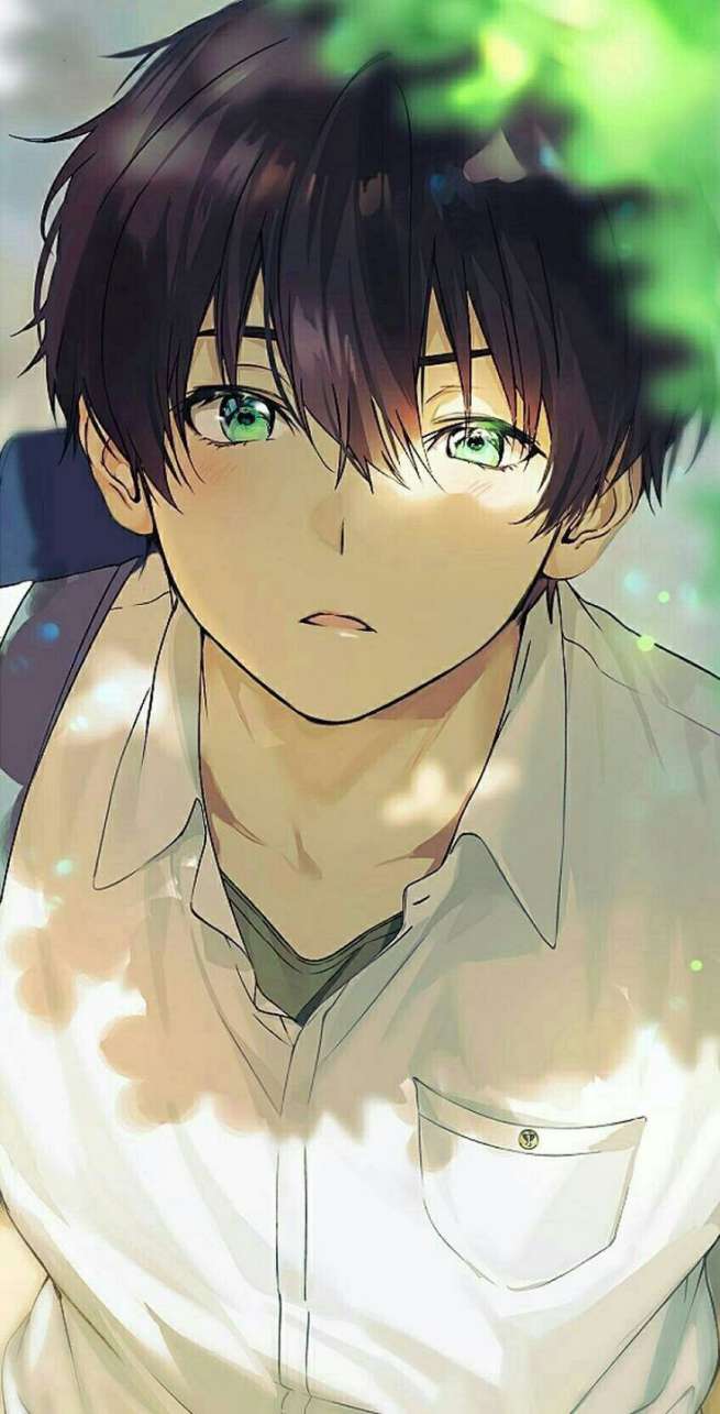 Hình ảnh anime nam cute buồn