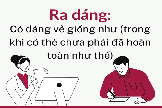 Phân Biệt Ra Dáng Hay Da Dáng: Ra Dáng Đúng, Da Dáng Sai