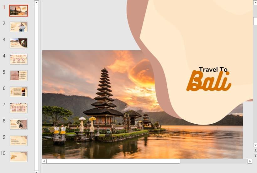 mẫu powerpoint du lịch 12