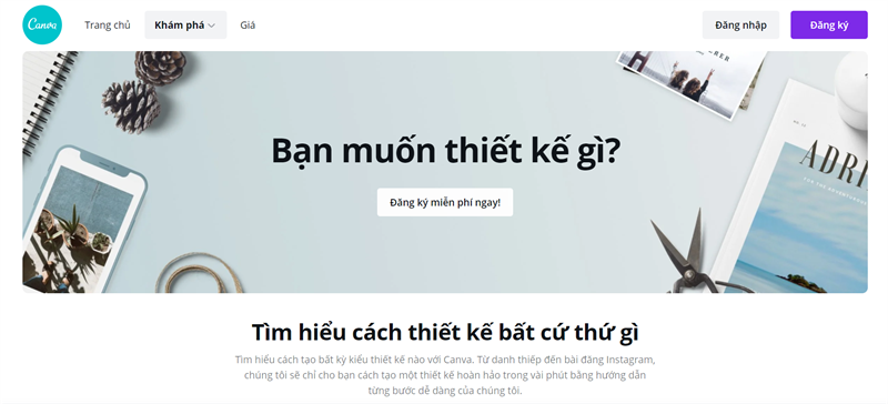 TOP 11 website thiết kế online miễn phí, tốt nhất, dễ sử dụng