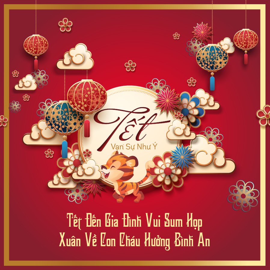 Hình Câu Đối Tết đến Gia đình Vui Sum Họp