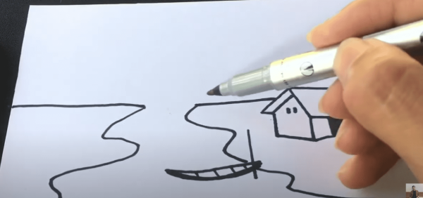 Vẽ con sông
