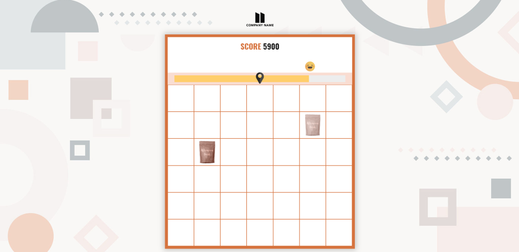Virtual event gamification ideas: tapping game with leaderboard