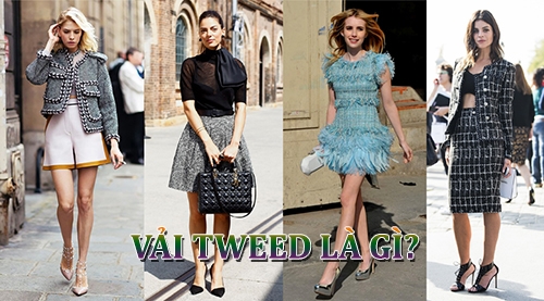 Vải Tweed là gì? Nguồn gốc, đặc điểm và các loại vải Tweed