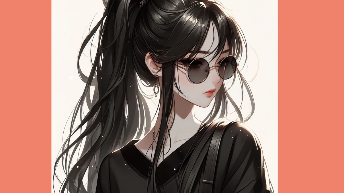 tải Hình vẽ tranh anime nữ ngầu