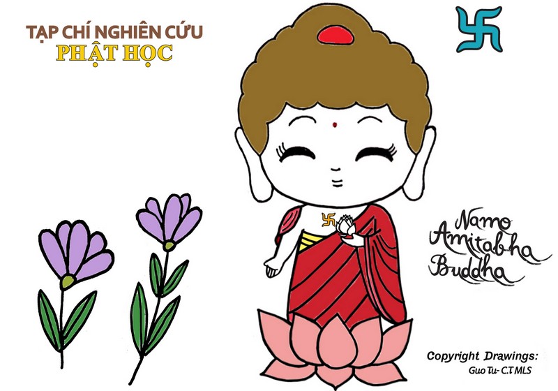 Hình vẽ chibi về Phật A Di Đà (Amitabha)