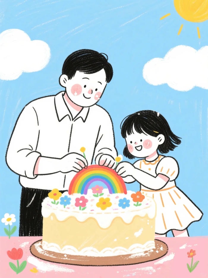 vẽ tranh lòng tốt trong cuộc sống