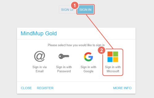 sign in sign in with microsoft