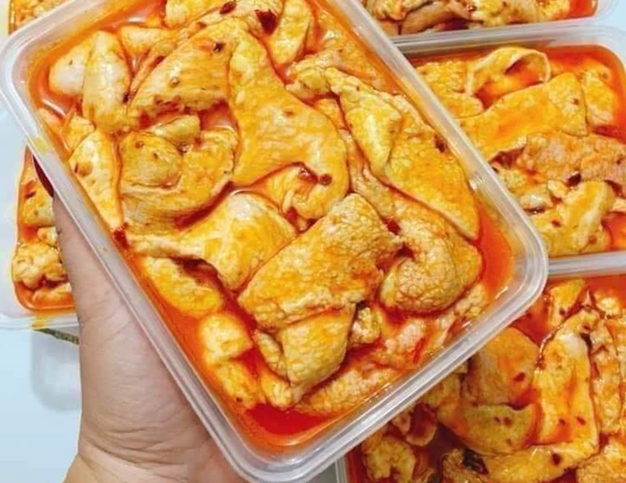Vú Heo Ướp Chao 500G – Hương Vị Đậm Đà Thơm Ngon