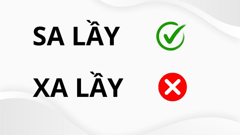 Xa lầy hay sa lầy đúng chính tả?