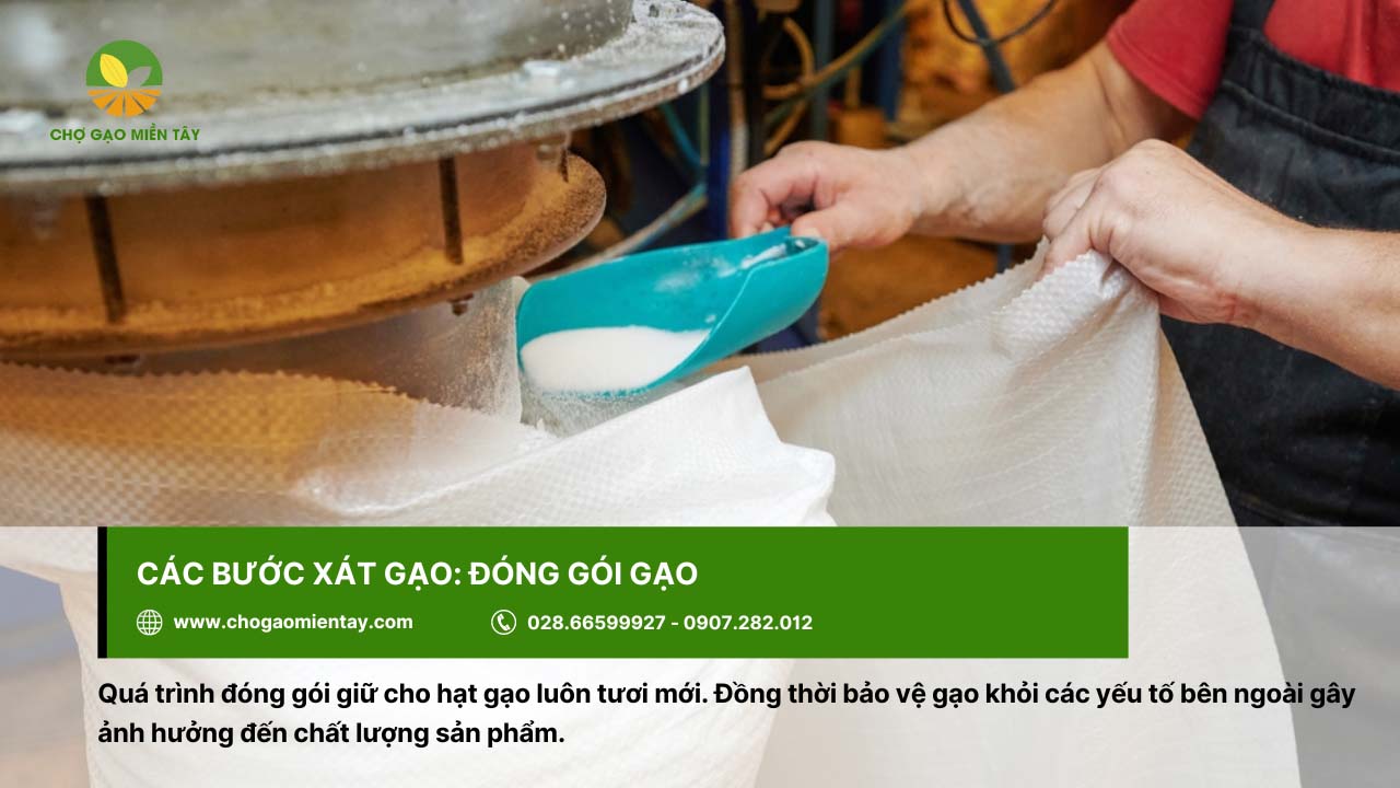 Đánh bóng giúp hạt gạo có tính thẩm mỹ cao hơn