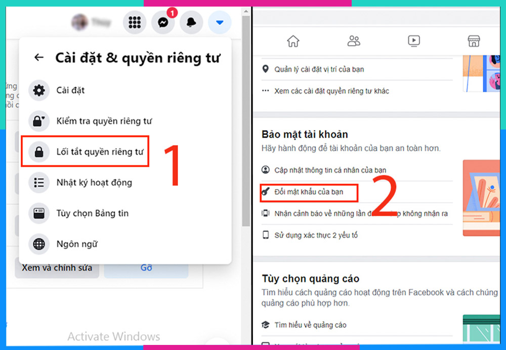 Hủy liên kết với ứng dụng b1