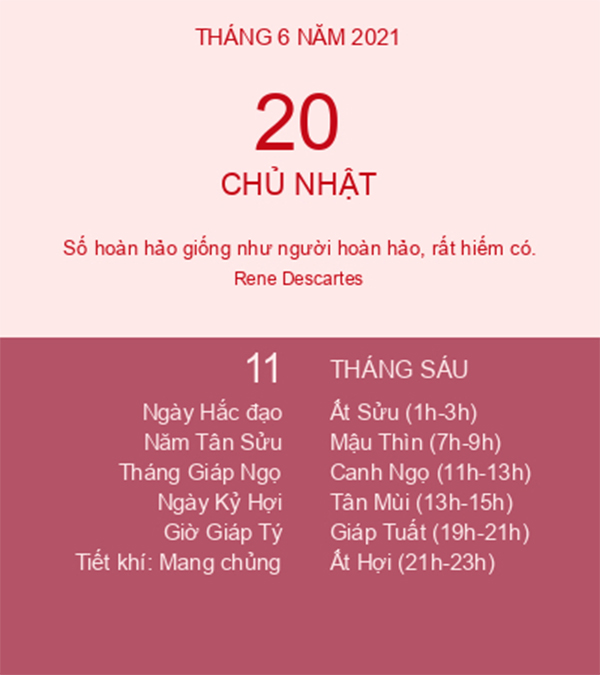Ngày 20 tháng 6 là ngày gì? Ý nghĩa của ngày 20 tháng 6
