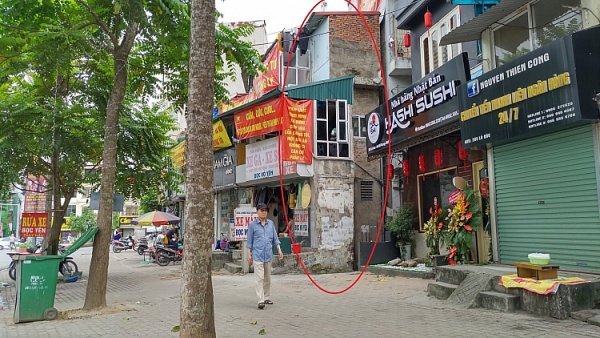 hang loat ngoi nha xay vuot tang meo mo ky di tren pho tran khat chan