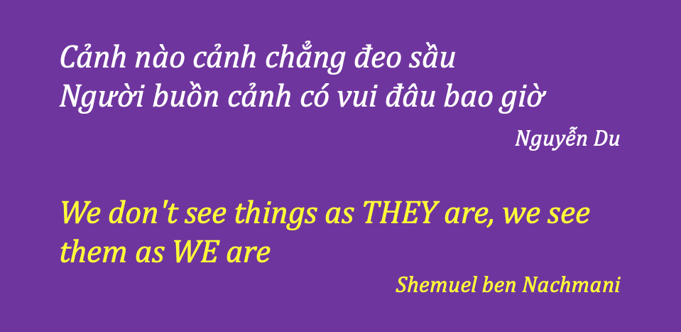 “Người buồn cảnh có vui đâu bao&nbsp;giờ”