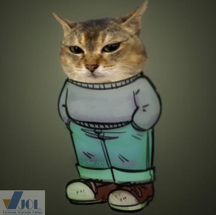 Ảnh chế chill guy vui vẻ