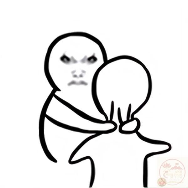 meme bóp cổ