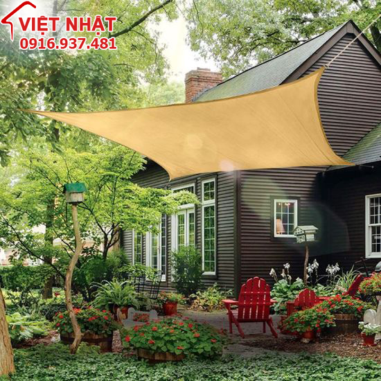 Bạt che hình chữ nhật
