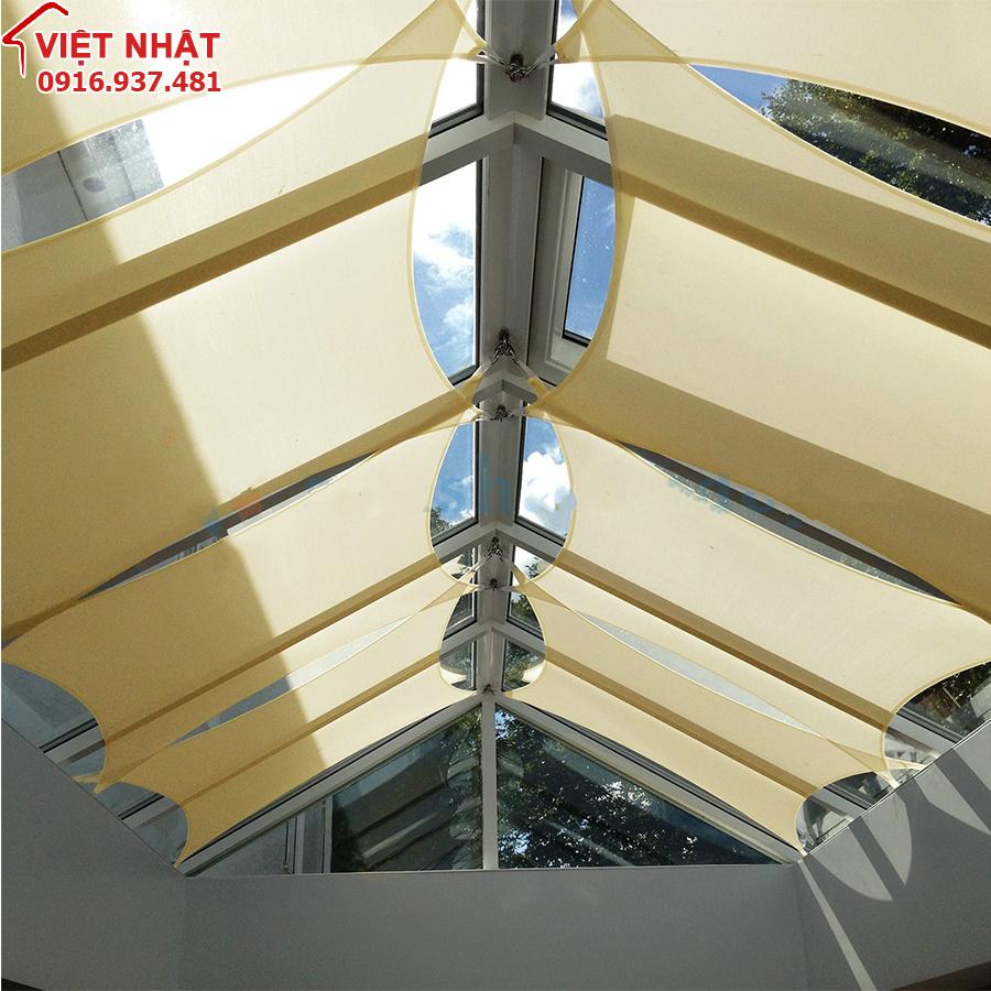 Bạt che cánh buồm hình chữ nhật