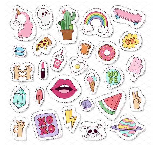 Kho mẫu hơn 100+ hình ảnh Sticker cute, dễ thương nhất hiện nay