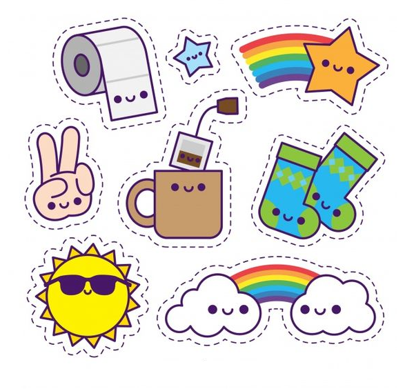 Kho mẫu hơn 100+ hình ảnh Sticker cute, dễ thương nhất hiện nay