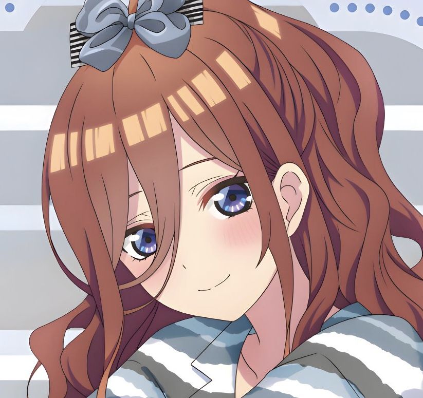 BST ảnh Miku Nakano chibi cute làm avatar, ảnh 4K ngầu