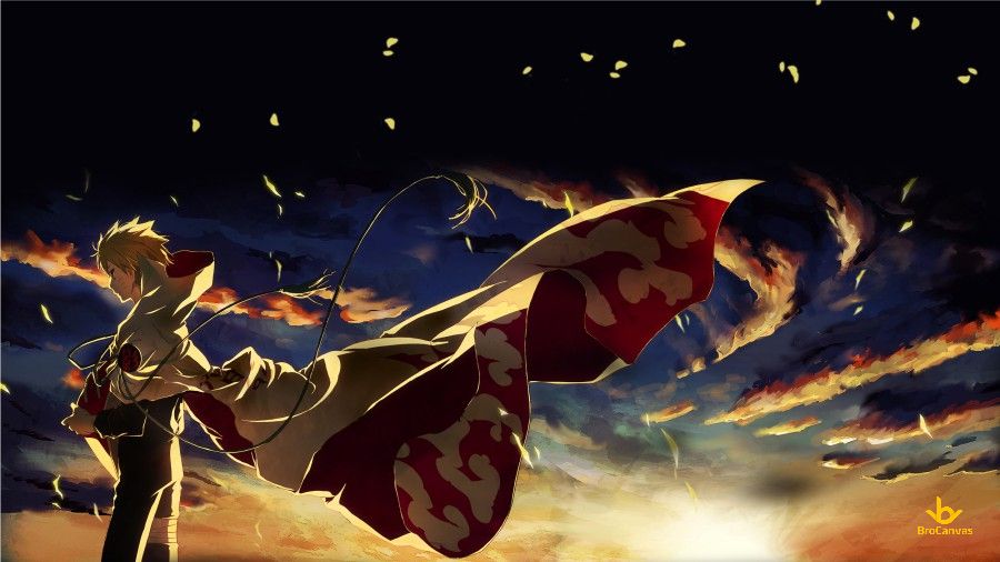 Hình ảnh Naruto đi Trogn Gió
