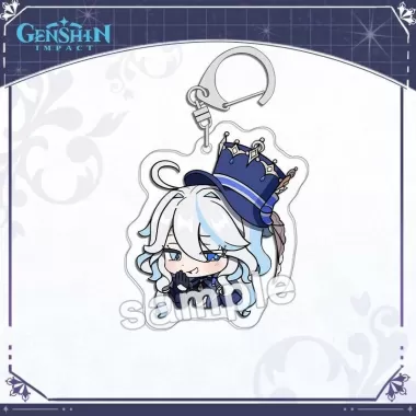 Móc khóa FURINA GENSHIN IMPACT game quà tặng chibi mica anime xinh xắn arcylic dễ thương