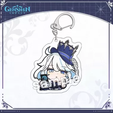 Móc khóa FURINA GENSHIN IMPACT game quà tặng chibi mica anime xinh xắn arcylic dễ thương